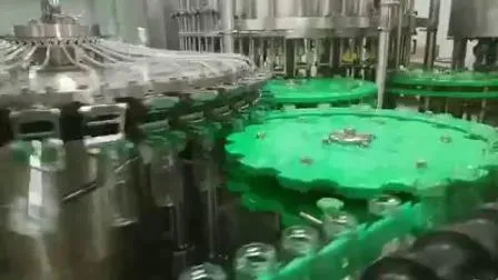 Automatic Beverage Filling Machine Line, Glass Bottle Water Juice Beer Wine Filling Packing Machine 