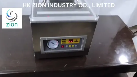 Dz 260 High Quality Dry Fruit Dry Fish Candy Silage Vacuum Packing Sealing Machine Table Top Vacuum Sealer Packer Vegetables Seafood Vacuum Packaging Machine 