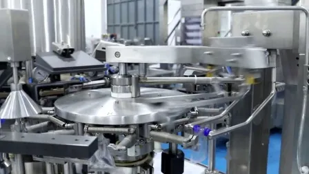 Automatic Continous Retort Pouch Intelligent Rotary Vacuum Food Bag Packing Packaging Machine