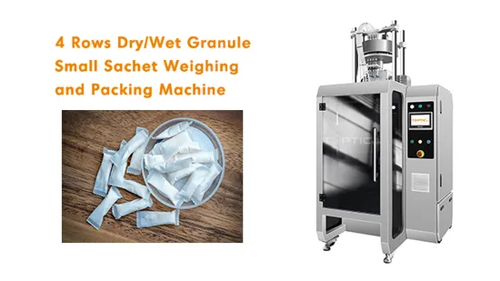 Customized High Speed Automatic Granule Granular Food Powders Weighing Machine Packing Machine Packaging Machine with PLC Control System and Favourable Price 