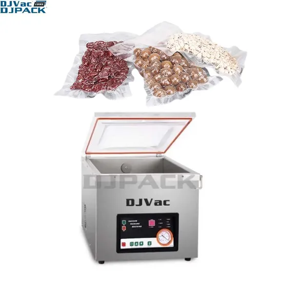 Large Capacity Commercial Table Top Single Chamber Food Vacuum Packing Machine (DZ