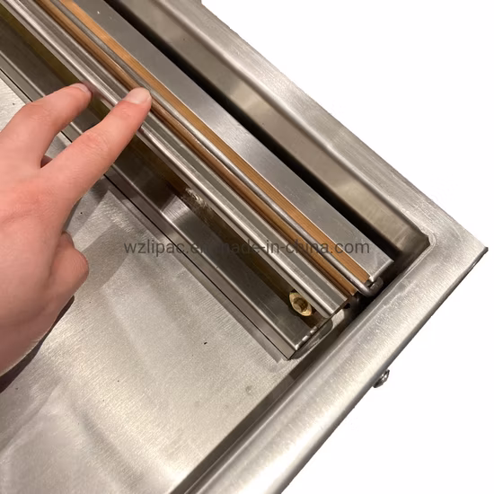 Restaurant Small Table Top Food Single Chamber Fish Vacuum Packing Machine