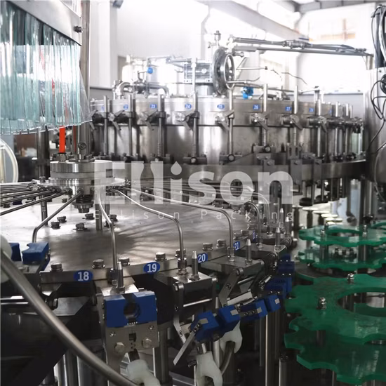 Automatic Pet Bottle Aseptic Hot Filler Juice Beverage Energy Drinks Soda Sparkling Water CSD Carbonated Soft Drink Bottling Dairy Filling Plant Packing Machine