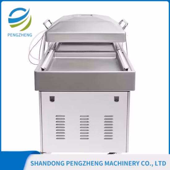 Industrial Fish Vacuum Packaging Machine Food Vacuum Packer Machine Double Chamber Meat Vacuum Packing Machine