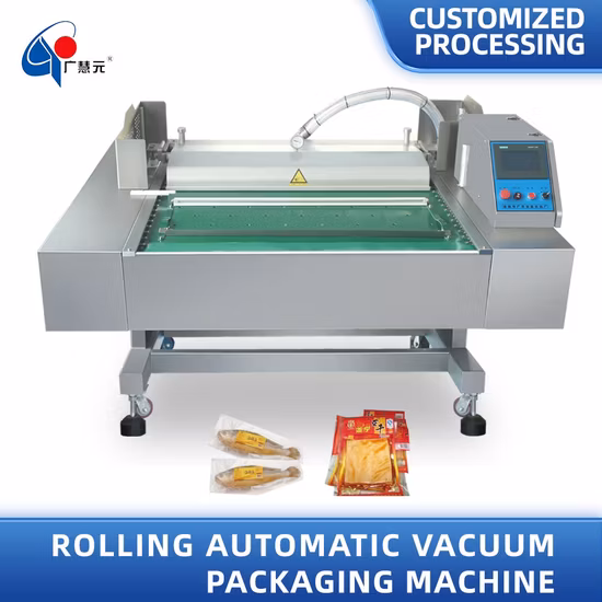 Automatic Continue Belt Type Rotary Rolling Vacuum Packaging Machine