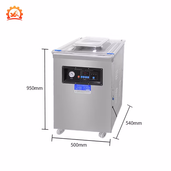 Food Fish Mask Industrial Vacuum Sealing Machine Vegetable Chicken Vacuum Sealer Table Top Vacuum Packing Machine
