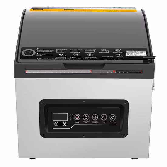 Kitchen Equipment Table Top Commercial Chamber Vacuum Sealing Packing Machine