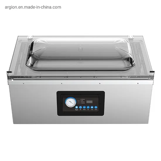 Table Top Commercial Automatic Food Vacuum Packing Machine for Wet Food 